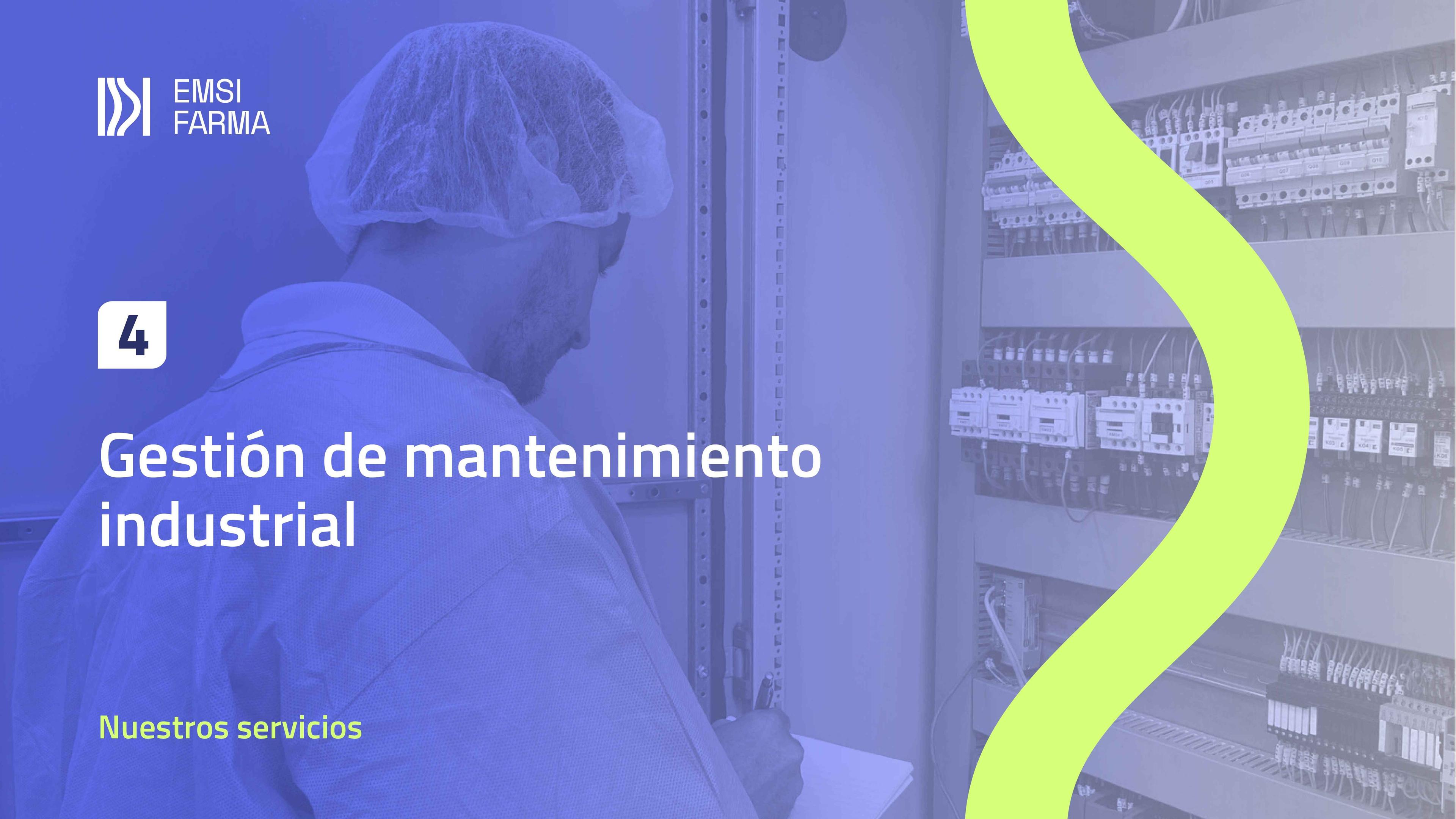 Gestión de mantenimiento industrial