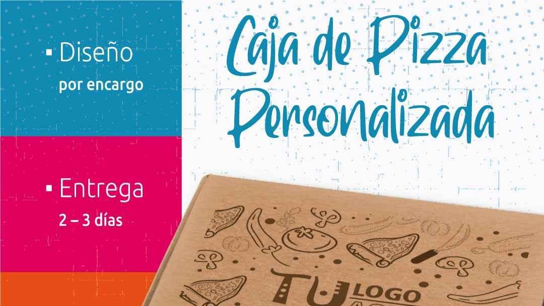 Estampado personalizada en Papel-cartón (Caja Pizza)