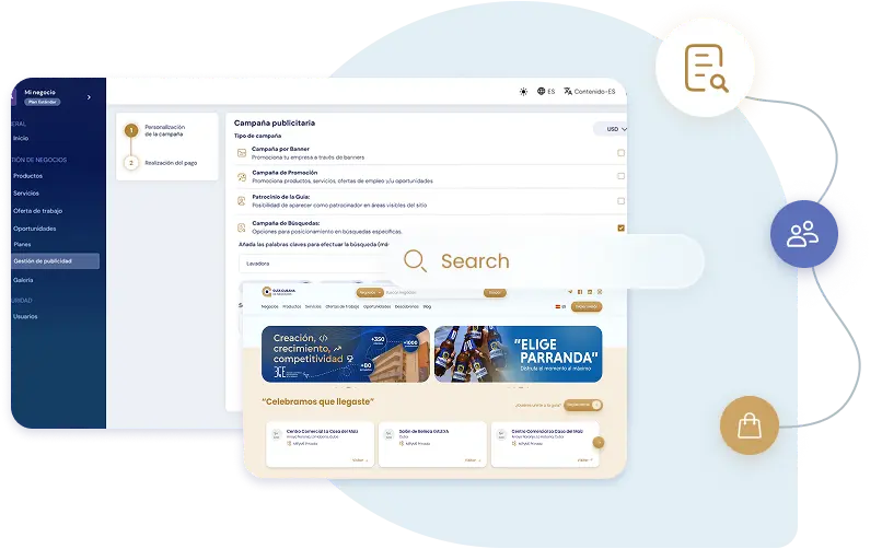 Search campaign